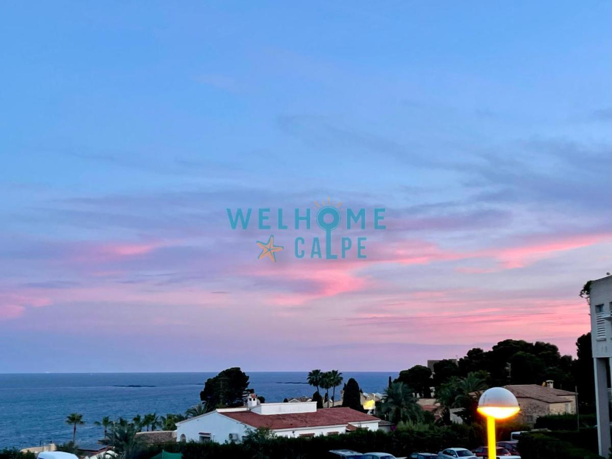 Lima Con Piscina Y Vista Al Mar Calpe Exterior foto