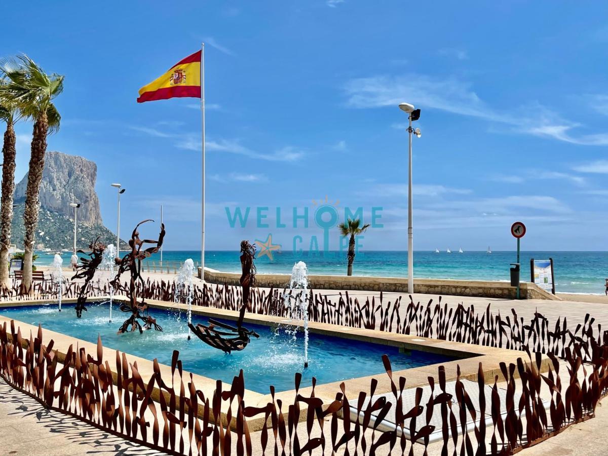 Lima Con Piscina Y Vista Al Mar Calpe Exterior foto